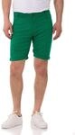 Cipo & Baxx Herren Shorts Chino Bermuda Kurzehose CK272 Gr&uuml;n W34