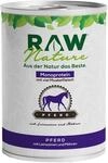RAW Nature - Pferd Pur 400g - Mit Leinsamen - Nassfutter f&uuml;r Hunde - Hoher
