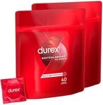 Durex Kondome Gef&uuml;hlsecht, 80 St&uuml;ck (2 x 40 St&uuml;ck)