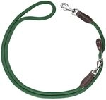 Hunter Vario-Hundeleine Freestyle, Farbe: dunkelgr&uuml;n, stufenlos verstellbare L&auml;nge,