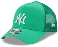 New Era New York Yankees MLB Tonal Mesh Green A-Frame Adjustable Trucker Cap -