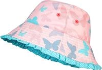 Playshoes M&auml;dchen Uv-Schutz Sonnenhut Badem&uuml;tze Kopfbedeckung, Schmetterlinge, 51