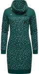 Ragwear Damen Langarm Minikleid kurzes Sommerkleid Chloey Dress Intl Pine Green24 Gr.