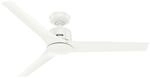 Hunter Fan Company 132 cm / 52 inch Athens Fresh White Ceiling Fan with Handheld