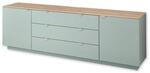 CORE TV-Sideboard in Schilf, Artisan Eiche Optik - Moderner Fernsehschrank mit