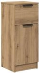 vidaXL Sideboard Artisan-Eiche 30x30x70 cm Holzwerkstoff, Schrank, Lagerschrank,