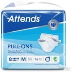 Attends Pull-Ons 8M, Einmalhose, bei starker Blasenschw&auml;che, Gr&ouml;&szlig;e M, 16 St