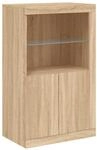 vidaXL Beistellschrank, Sideboard mit viel Stauraum, Kommode Schrank mit