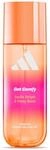 adidas Vibes Get Comfy Hair & Body Mist f&uuml;r Frauen, stimmungsaufhellendes Body Mist