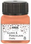 KREUL 16633 - Glass & Porcelain Chalky Terracotta Earth, 20 ml Glas, sanft -...