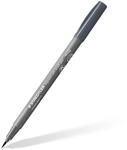 STAEDTLER soft brush pen pigment Arts, dunkel kaltgrau, softe Pinselspitze f&uuml;r