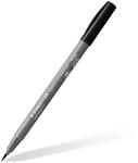 STAEDTLER Pigment Soft Brush Pen 372 &ndash; Intensiv Schwarz, einzeln | Softe