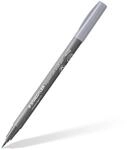 STAEDTLER soft brush pen pigment Arts, hell kaltgrau, softe Pinselspitze f&uuml;r