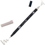 Tombow ABT-N79 Fasermaler Dual Brush Pen mit zwei Spitzen, warm grey 2, 1 St&uuml;ck (1er