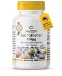 Jod Tabletten - 150&micro;g Jod pro Tablette - 100 Tabletten - schluckfreundlich -