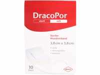 DracoPor soft wei 3,8x3,8 cm steril, 10 St