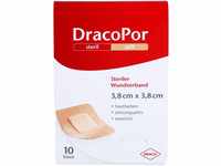 DracoPor soft hautfarben 3,8x3,8 cm steril, 10 St
