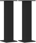 vidaXL Lautsprecherst&auml;nder 2 STK. Schwarz 30x30x95 cm Holzwerkstoff