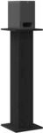 vidaXL Lautsprecherst&auml;nder 2 pcs Schwarz Eichen-Optik 30 x 30 x 95 cm,...