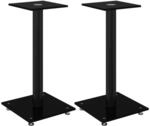 vidaXL Lautsprecher St&auml;nder 2 STK., Boxenst&auml;nder Bodenst&auml;nder mit 1 S&auml;ule,