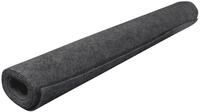 Sintron PA-Abdeckplane grau Gitter 150 x 75 cm Teppich dunkelgrau