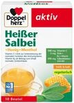 Doppelherz Hei&szlig;er Salbei mit Honig und Menthol - Vitamin C und Zink zur
