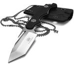 ODENWOLF ACUS Neck Knife Messer - inklusive Kydex Scheide und Kugel Halskette zum