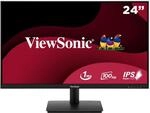 ViewSonic VA240-H 24 Inch Frameless FHD SuperClear IPS LED Monitor with VGA and HDMI