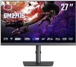 Cooler Master GM2711S 27" Monitor &ndash; WQHD (2560 x 1440), 180Hz, MPRT 0,5ms,