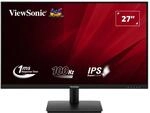 Viewsonic VA270-H &eacute;cran plat de PC 68,6 cm (27") 1920 x 1080 Pixels Full HD LED Noir