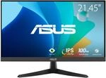 ASUS Eye Care VY229HF - 22 Zoll Full HD Monitor - 100 Hz, 1ms MPRT, AdaptiveSync,