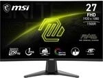 Msi Mag 27c6x 27 Full Hd Va Lcd 250hz Gaming Monitor One Size