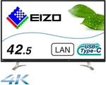 Eizo FlexScan EV4340X-BK LED-Display, 108 cm (42,5 Zoll), 3840 x 2160 Pixel, 4 K,