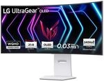 LG Ultragear&trade; 39GS95QE-W.AEU (39 Zoll) 21:9 Curved 800R UWQHD OLED Gaming-Monitor,