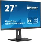 iiyama Prolite XUB2793QSU-B7 68,6cm 27" IPS LED-Monitor WQHD 100Hz HDMI DP...