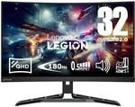 Lenovo Legion R32qc-30 | 31,5" QHD Curved Gaming Monitor | 2560x1440 | 180Hz |...