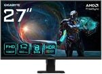 Gigabyte GS27FA 27" FHD Gaming Monitor - 1920 x 1080, 180Hz, 1ms, 300 cd/m&sup2;,