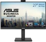 ASUS Business BE279QFK - 27 Zoll Full HD Monitor - 16:9 IPS Panel, 100Hz, 1920x1080 -