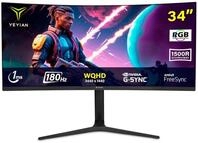 YEYIAN Proact FV234 Curved Gaming-Monitor, 86 cm (34 Zoll gebogen), WQHD (3440 x