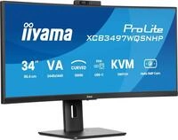 iiyama Prolite XCB3497WQSNPH-B1 Curved 1500R 86.7cm 34 VA LED-Monitor UWQHD HDMI