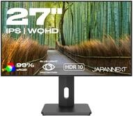 JapanNext Monitor 27" IPS WQHD (2560x1140) | HDR | H&ouml;hen- & Neigungsverstellbar