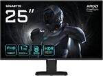 Gigabyte GS25F2 25" FHD Gaming-Monitor - 1920 x 1080, 200Hz, 1ms, 300 cd/m&sup2;,...