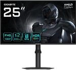 Gigabyte G25F2 24,5" FHD Gaming-Monitor &ndash; 1920 x 1080, 200Hz, 1ms, 300 cd/m&sup2;,