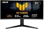 ASUS TUF Gaming VG34WQML5A 34 Zoll WQHD Monitor (Fast VA Panel, Curved, 250 Hz, 0,5