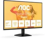 AOC Q27B35S3 27 Zoll WQHD Monitor, 120Hz, IPS Panel, 1ms MPRT, Adaptive Sync, HDR10,