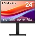 LG 24BA55W-B - 61 cm (24") - 1920 x 1200 Pixel - WUXGA - 5 ms - Schwarz