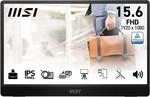 MSI PRO MP161 E2U 15,6 Zoll Full HD Portabler Monitor - 1920x1080 IPS, 60Hz,