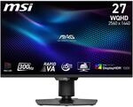 MSI MAG 274QPF X30MV Gaming Monitor 27 Zoll WQHD &ndash; Rapid VA Mini-LED 2560 x 1440,