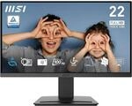 MSI PRO MP223 E2 PC-Monitor 54,5 cm [21.4] 1920 x 1080 Pixel Full HD LED Schwarz (MSI