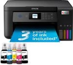 Epson EcoTank ET-2850 A4 Multifunktions-Fi-Tintentankdrucker, mit bis zu 3 Jahren